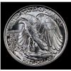 Image 3 : 1945-p Walking Liberty Half Dollar 50c Grades Choice+ Unc