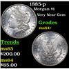 Image 1 : 1885-p Morgan Dollar $1 Grades Choice+ Unc