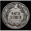 Image 3 : 1910-s Barber Dime 10c Grades Choice AU
