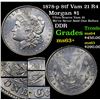 Image 1 : 1878-p 8tf Vam 21 R4 Morgan Dollar $1 Grades Select+ Unc