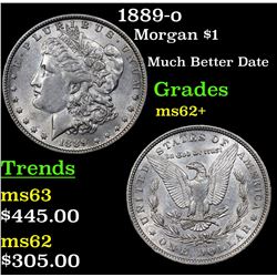 1889-o Morgan Dollar $1 Grades Select Unc