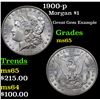 Image 1 : 1900-p Morgan Dollar $1 Grades GEM Unc