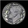 Image 4 : Proof 1950 Roosevelt Dime 10c Grades GEM++ Proof