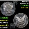 Image 1 : 1880-s Morgan Dollar $1 Grades Choice Unc PL
