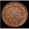 Image 3 : (186)3 Our Navy Civil War Token 1c Grades Unc Details