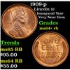 Image 1 : 1909-p Lincoln Cent 1c Grades Choice+ Unc RB