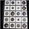 Image 1 : Page of 20 Mixed Foreign coins