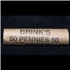 Image 4 : Uncirculated 1c orig shotgun roll, 1939-s in old Brink's wrapper