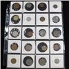 Image 1 : Page of 20 Mixed Foreign coins