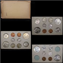 ***Auction Highlight*** Original 1949 Double Mint Set and includes 28 coins,  (fc)