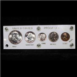 ***Auction Highlight*** 1951 United States Proof Set in Capital Plastic Holder (fc)