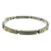 Image 1 : ITALY MORELLATO 18K EQUESTRIAN STAINLESS STEEL BRACELET