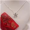Image 3 : STERLING SILVER STARFISH NECKLACE 18 NECKLACE