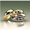 Image 1 : Italian Morellato Solid Stainless Steel Diamond Ring