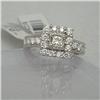 Image 3 : NEW 14K GOLD I2/I3 1 CTW GENUINE DIAMOND PRINCESS RING