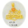 Image 1 : "14K Gold Pendant Charm ""Special Grandma"" Mother's Day!"