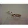 Image 4 : 14K WHITE GOLD .3 CTW GENUINE DIAMOND RING