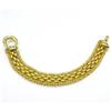 Image 3 : SOLID 14K GOLD ITALIAN FANCY BICYCLE LINK BRACELE