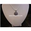 Image 3 : SOLID STERLING SILVER CELTIC PENDANT NECKLACE 18