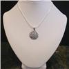 Image 4 : SOLID STERLING SILVER CELTIC PENDANT NECKLACE 18