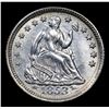 Image 2 : ***Auction Highlight*** 1853-p Seated Liberty Half Dime 1/2 10c Graded Choice+ Unc By USCG (fc)