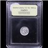 Image 4 : ***Auction Highlight*** 1853-p Seated Liberty Half Dime 1/2 10c Graded Choice+ Unc By USCG (fc)