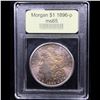 Image 4 : ***Auction Highlight*** 1896-p Rainbow Toned Morgan Dollar $1 Graded GEM Unc By USCG (fc)