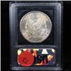 Image 5 : ***Auction Highlight*** 1896-p Rainbow Toned Morgan Dollar $1 Graded GEM Unc By USCG (fc)