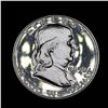 Image 6 : ***Auction Highlight*** 1950 Franklin Half Dollar 50c Graded Choice Proof By USCG (fc)