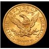 Image 3 : ***Auction Highlight*** 1903-s Gold Liberty Half Eagle $5 Graded Choice Unc By USCG (fc)