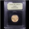 Image 4 : ***Auction Highlight*** 1903-s Gold Liberty Half Eagle $5 Graded Choice Unc By USCG (fc)
