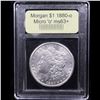 Image 4 : ***Auction Highlight*** 1880-o Micro 'o' Morgan Dollar $1 Graded Select+ Unc By USCG (fc)