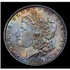 Image 2 : ***Auction Highlight*** 1878-p 7tf Rainbow Toned vam 84 Morgan Dollar $1 Graded GEM+ Unc By USCG (fc