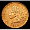 Image 2 : ***Auction Highlight*** 1864 L Indian Cent 1c Graded Choice+ Unc RD By USCG (fc)
