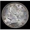 Image 2 : ***Auction Highlight*** 1907 Liberty Nickel 5c Graded Choice+ Unc By USCG (fc)