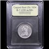 Image 4 : ***Auction Highlight*** 1834 B-1 LDS Capped Bust Quarter 25c Graded Choice AU/BU Slider+ By USCG (fc