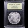 Image 4 : ***Auction Highlight*** 1898-o Morgan Dollar $1 Graded GEM Unc PL By USCG (fc)