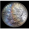 Image 2 : ***Auction Highlight*** 1886-p Rainbow Toned Morgan Dollar $1 Graded Select Unc By USCG (fc)