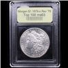 Image 4 : ***Auction Highlight*** 1879-s Rev '78 Top 100 Morgan Dollar $1 Graded Select Unc By USCG (fc)