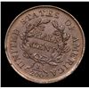 Image 3 : ***Auction Highlight*** 1805 No Stems c-1 Draped Bust Half Cent 1/2c Graded Select Unc BN By USCG (f