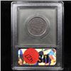Image 5 : ***Auction Highlight*** 1805 No Stems c-1 Draped Bust Half Cent 1/2c Graded Select Unc BN By USCG (f