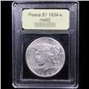 Image 4 : ***Auction Highlight*** 1934-s Peace Dollar $1 Graded Select Unc By USCG (fc)