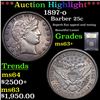 Image 1 : ***Auction Highlight*** 1897-o Barber Quarter 25c Graded Select+ Unc By USCG (fc)