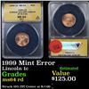 Image 1 : ANACS 1999 Mint Error Lincoln Cent 1c Graded ms64 rd By ANACS