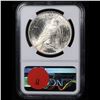 Image 3 : NGC 1924-p Peace Dollar $1 Graded ms63 By NGC