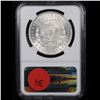 Image 3 : NGC 1888-p Morgan Dollar $1 Graded ms63 By NGC