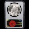 Image 3 : NGC 1923-p Peace Dollar $1 Graded ms63 By NGC
