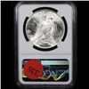 Image 3 : NGC 1924-p Peace Dollar $1 Graded ms64 By NGC
