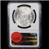Image 3 : NGC 1883-o Morgan Dollar $1 Graded ms63 By NGC