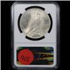 Image 3 : NGC 1925-p Peace Dollar $1 Graded ms63 By NGC